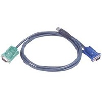 ATEN KVM Anschlusskabel [1x SPHD-15-Stecker - 1x VGA-Stecker, USB