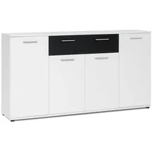 freiraum Jacklin II 160 x 85 x 35 cm Weiß/Schwarz