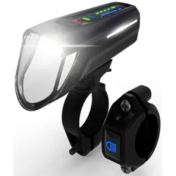 -Frontlicht »LED-Akku Frontlicht 100 Lux Fernlicht«, 57969566-0 schwarz