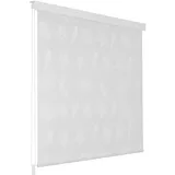 vidaXL Duschrollo 100 x 240 cm grau