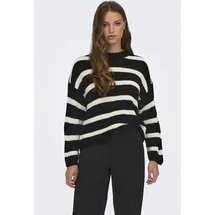 Jdy Justy Pullover Schwarz/Weiß S