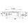 TECE S Ablauf DN 50, superflach mit Seal System Universalflansch,