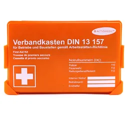 Actiomedic Verbandkasten / Erste Hilfe Kasten DIN 13157