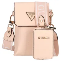 GUESS Umhängetasche Latona Flap Chit Chat light peach