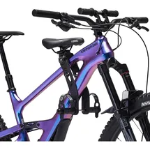Kids Ride Shotgun 2.0 Front Kindersitz/Lenker Combo Set schwarz