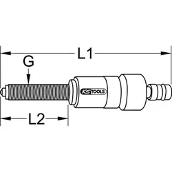 Spindel-Hydraulik-Zylinder, 17 t
