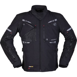 Modeka Taran, Textiljacke wasserdicht - Schwarz - 3XL