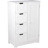 KADIMA DESIGN PATTI Badkommode 56 x 83 x 30 cm Weiß