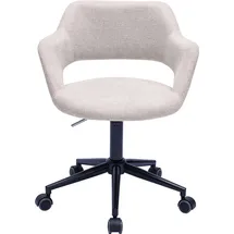 miliboo Jessy Design-Stoff Beige