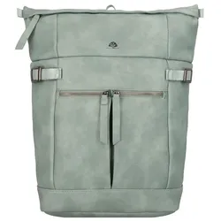 Greenburry Fanny Rucksack 43 cm Laptopfach mint