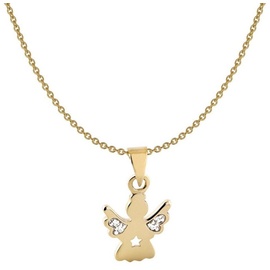 Acalee 50-1010 Halskette für Kinder mit Engel Gold 333 / 8K