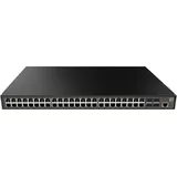 LevelOne GEL-5271 52-Port L2+ Gigabit Switch - Black
