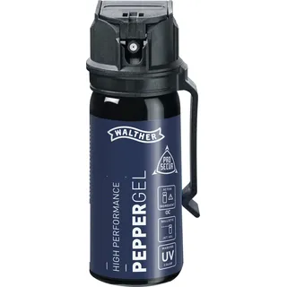Walther Pfeffergel ProSecur, Tierabwehrspray 50 ml, Abwehrgel ideal zur Selbstverteidigung vor Tieren, 5 m Sprühweite