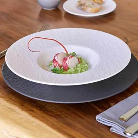 Villeroy & Boch Manufacture Rock Teller-Set 4-tlg. weiß