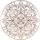 Art for the home Wandbild ART FOR THE HOME "Mandala Rund", rosa (farbe bild(er): rose), B:80cm H:80cm T:1,2cm Ø:1,2cm, Metall, Bilder, Luxus Metal Art Wanddeko