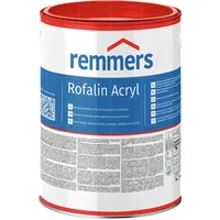 REMMERS Rofalin Acryl Wetterschutzfarbe Holzfarbe 0.75L WEISS RAL 9016