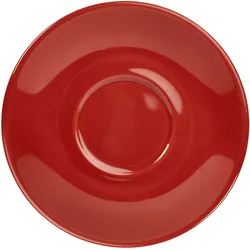 Espresso Untertasse rot - 12cm (6 Stk.)