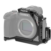 Tilta Half Camera Cage Kompatibel mit Panasonic S5 II und Panasonic S5 IIX mit HDMI USB-C Kabelklemme grau TA-T50-HCC-TG