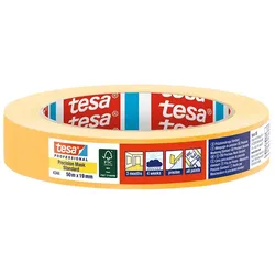 Tesa Professional 4344, Allzweck-Klebeband, Papier, Orange, Metall, Kunststoff,