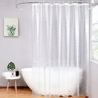 luxuskollektion Duschvorhang 240 x 200 cm transparent