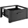 [en.casa] Waschmaschinen-Untergestell Comfortixx mit Schublade, Schwarz, 63 x 54 x 31 cm