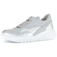 Gabor Sneaker Damen Weite E Silber 38