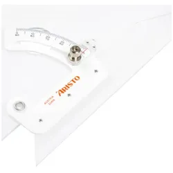 Aristo Stellwinkel 8 Zoll, Kathete 20 cm glasklar, Facette durchgehend Stellwinkel 9003182234080 Aristo