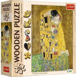 Holz Puzzle 200 - Der Kuss / Gustav Klimt