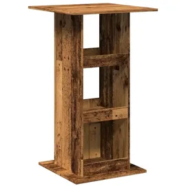 vidaXL Bartisch 60 x 60 x 102 cm Braun