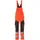Mascot Latzhose Knietaschen, Stretch-Einsätze Latzhose 82C60 hi-vis rot/schwarzblau