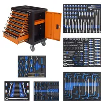 Baumarktplus Holmwerk® Werkstattwagen orange 252 tlg. XXL bestückt gefüllt