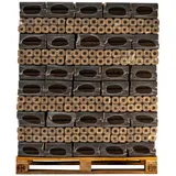 ÖkoBrix Naturbrennstoffe Holzbriketts Pini & Kay Holzbriketts Buche/Eiche Palette, 960 kg