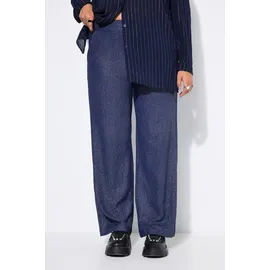 Studio Untold Schlupfhose Wide Legs Blau 58
