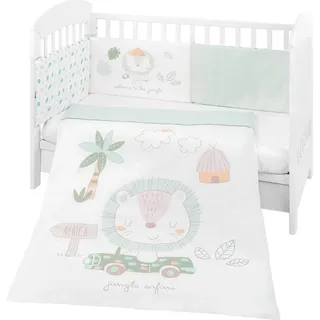 KIKKABOO Kikkaboo, Kinderbettwäsche, Bettwäsche 4-teilig Decke