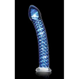 Icicles No 29 Blauer Glasdildo -