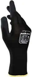 Mapa Professional Präzisionsarbeit Ultrane 641 Arbeitshandschuhe Nitril Schwarz Extra Large (XL) 1 Paar