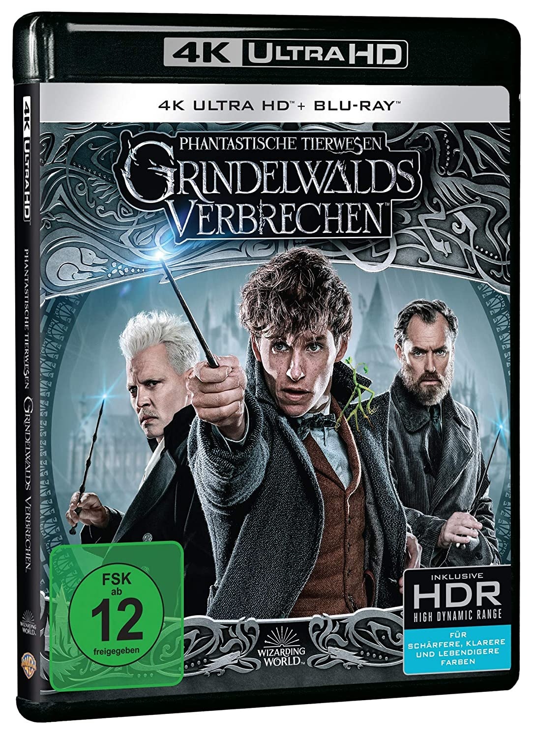Phantastische Tierwesen: Grindelwalds Verbrechen (4K Ultra HD Kinofassung + 2D Kinofassung) [2 Blu-rays] (Neu differenzbesteuert)