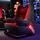 Diablo Chairs Diablo Gaming Sessel Gamer Stuhl Aufblasbar, Belastbar bis 120 kg, Schwarz-Rot + Luftpumpe - Schwarz