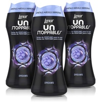 Lenor Unstoppables Dreams Flügelperlen aus Frankreich, 210 g, für einen frischen Duft in jeder Wäsche, 3er-Pack