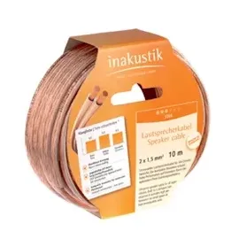 in-akustik Star Lautsprecherkabel 2x 1,5 mm2 Ring 10 m