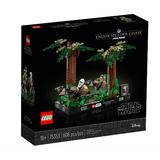 LEGO Endor Speeder Chase Diorama 75353