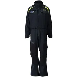 Mascot Overall Knietaschen, Stretch-Einsätze Kombination Multisafe, schwarzblau/hi-vis gelb 4XL