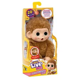 Little Live Pets Baby Monkey Minis 19 cm Mehrfarbig