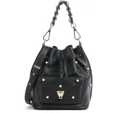 Coccinelle Beat Schultertasche Leder Black