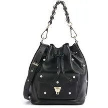 Coccinelle Beat Schultertasche Leder Black