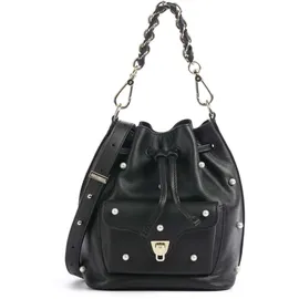 Coccinelle Beat Schultertasche Leder Black