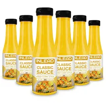 INLEAD Classic Sauce, 6 x 350 ml Flasche, Sweet Curry Style