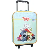 COFI 1453 Trolley Kinder Woezel & Pip Blau 41 x 30 x 14 cm