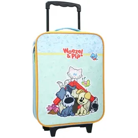 COFI 1453 Trolley Kinder Woezel & Pip Blau 41 x 30 x 14 cm