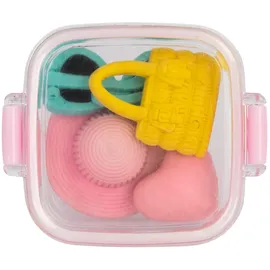 IDENA Radiergummi-Set Fashion Accessoires 4 St.